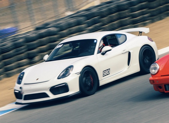 Track day in Porsche Cayman GT4
