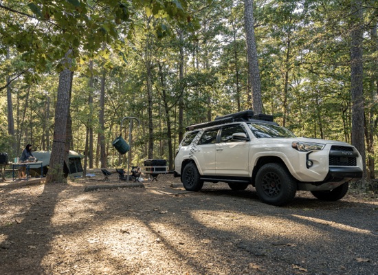 Camping with the family